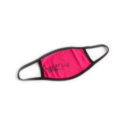 Fuchsia fabric protection mask