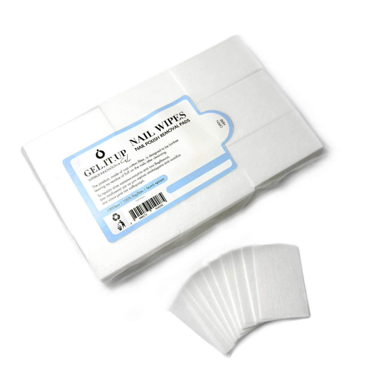 Cellulose Nail Wipe