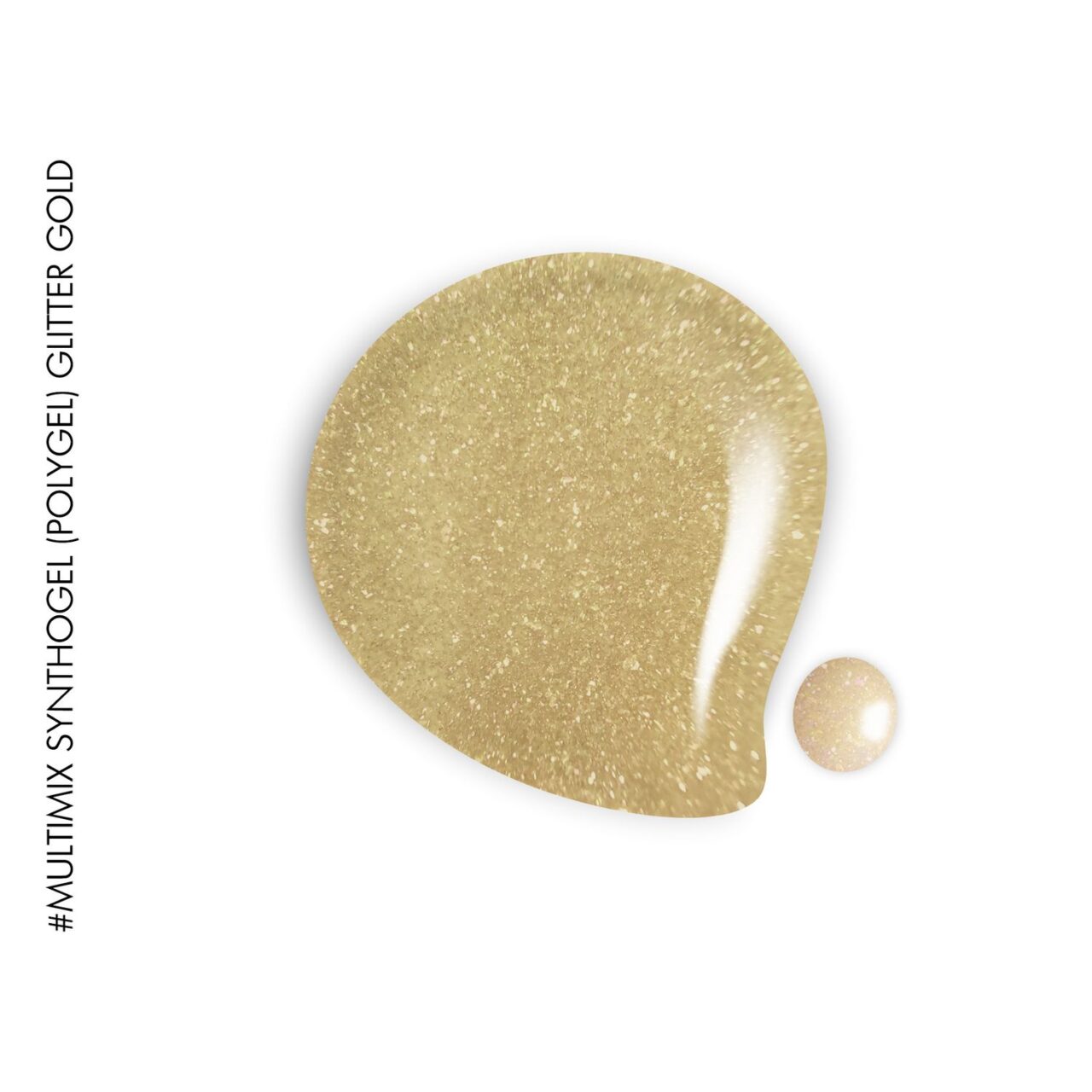 Image of product MultiMix Synthogel (Polygel) Glitter Gold