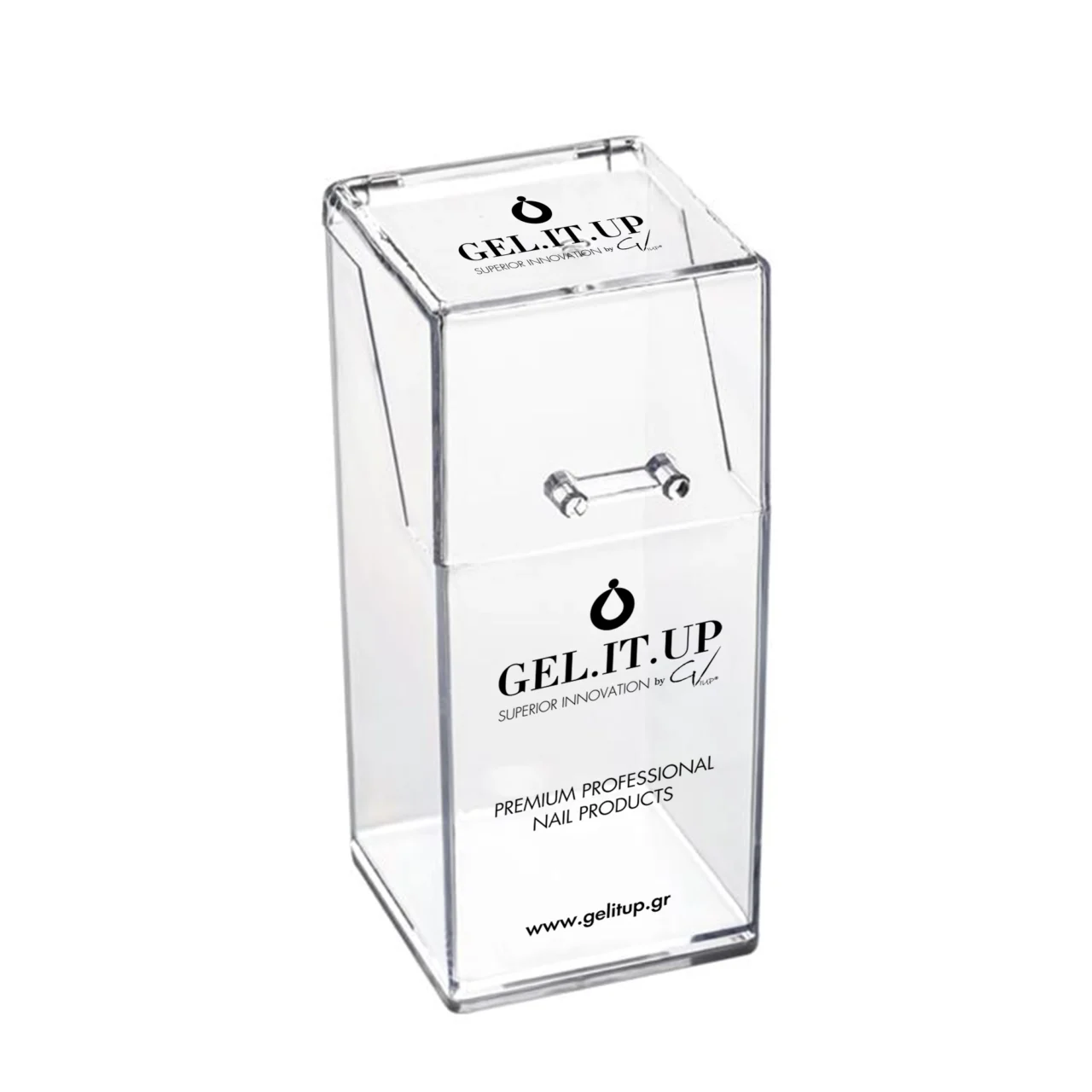 Plexiglas case for brushes.